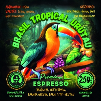Brasilien Tropical Urutau Espresso